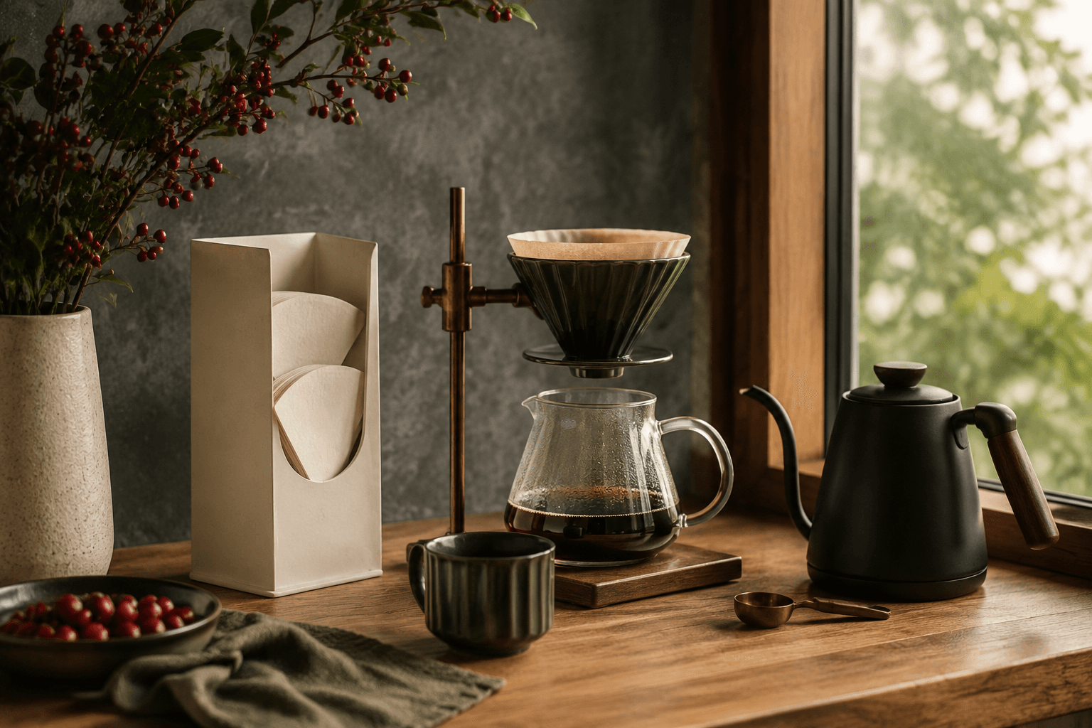 Filter Paper Holder — in context