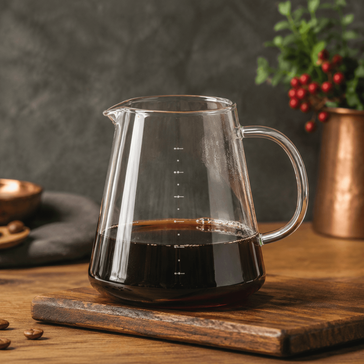 Glass Coffee Server