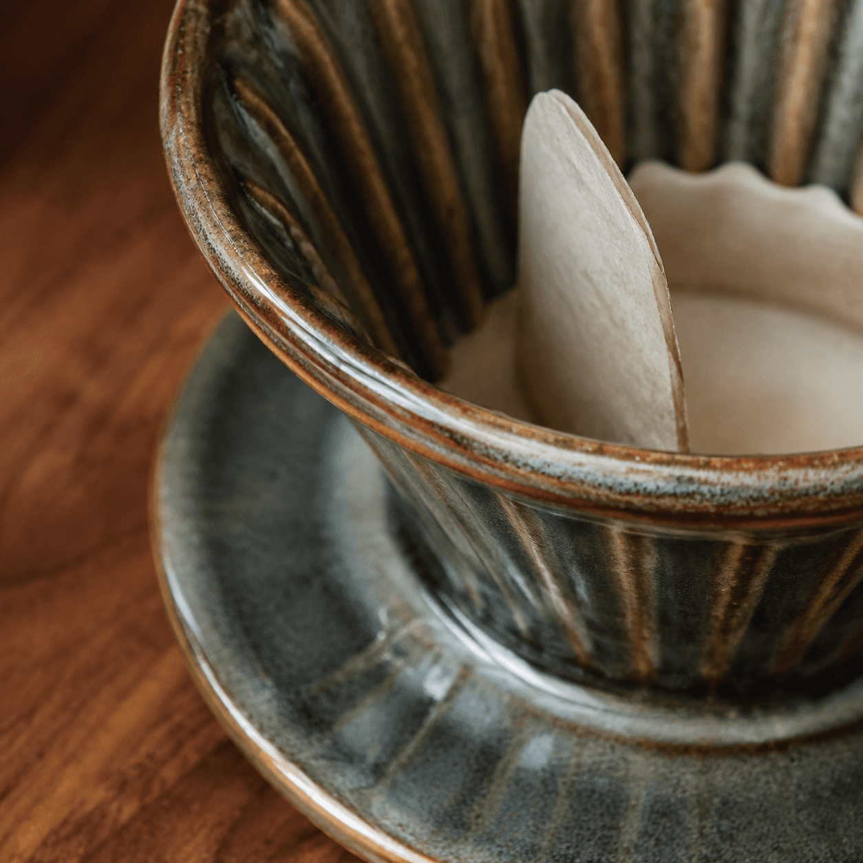 Pour-Over Dripper Set — detail